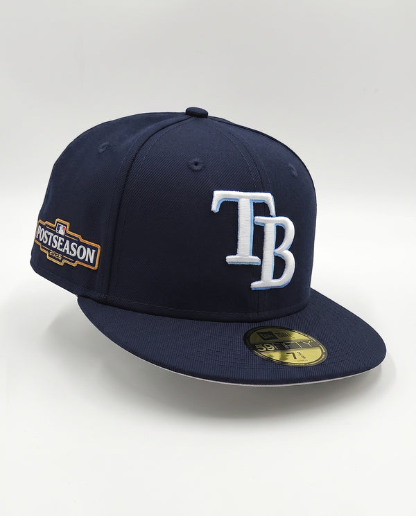 Gorra cerrada TAMPA BAY RAYS NAVY POSTEMPORADA 2026