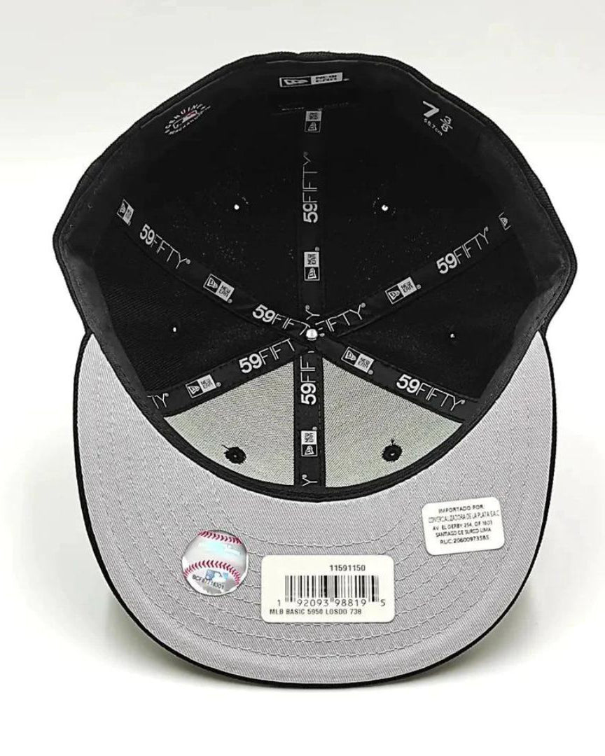 SAN FRANCISCO GIANTS NEGRO CLASICA LOGO NARANJA