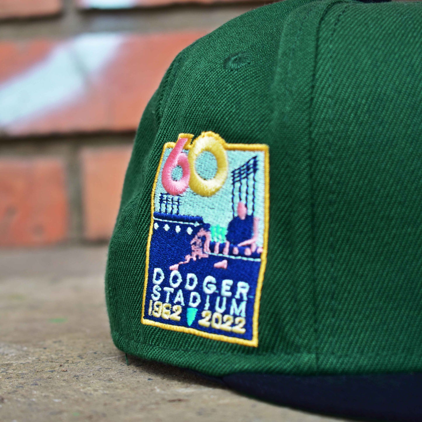 LOS ANGELES DODGERS VERDE 60TH ANNYVERSARY