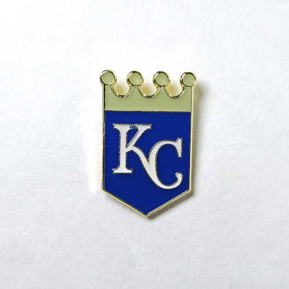PIN KANSAS CITY ROYALS AZUL LOGO