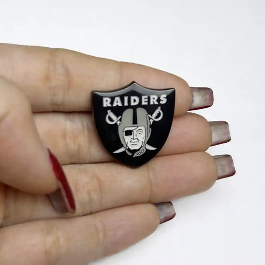 PIN LAS VEGAS RAIDERS NEGRO LOGO