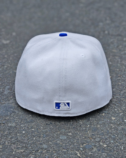 LOS ANGELES DODGERS BLANCO VISOR AZUL
