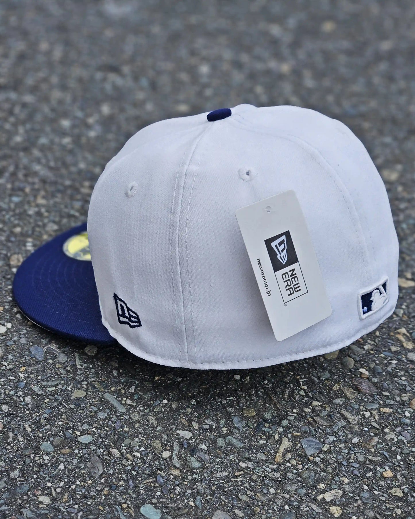 NEW YORK YANKEES BLANCO VISOR AZUL