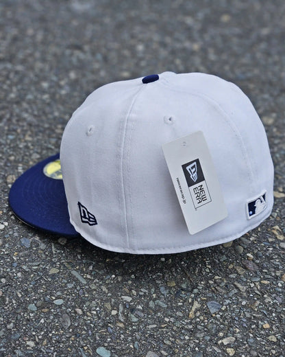 NEW YORK YANKEES BLANCO VISOR AZUL