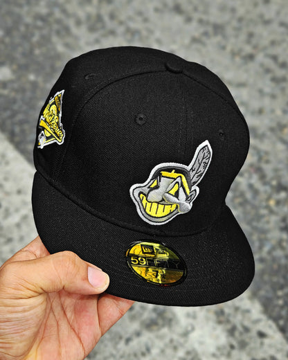 CLEVELAND INDIANS NEGRO 24K WAHOO 1995
