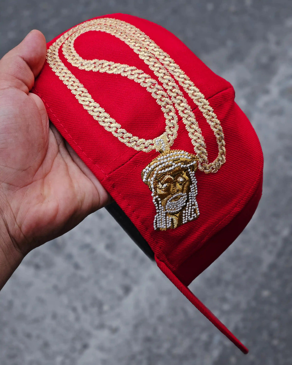 SUPREME EXCLUSIVE ROJO JESUS PIECE S