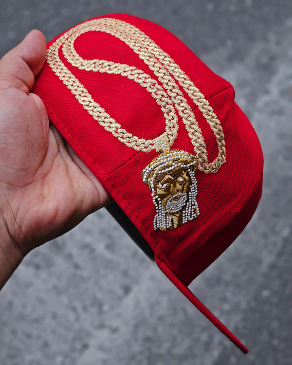 SUPREME EXCLUSIVE ROJO JESUS PIECE S - vista alternativa