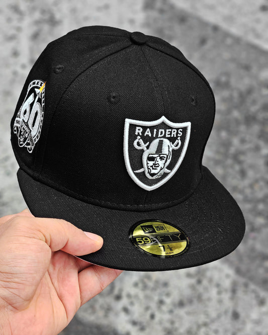 LAS VEGAS RAIDERS NEGRO 60TH ANNYVERSARY