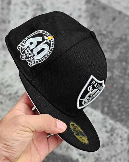 LAS VEGAS RAIDERS NEGRO 60TH ANNYVERSARY