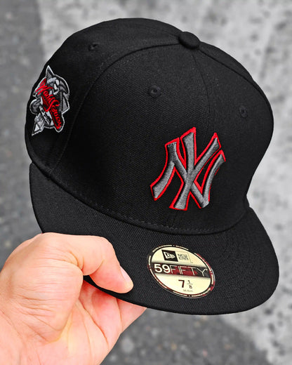 NEW YORK YANKEES NEGRO WORLD SERIES VISOR ROJO
