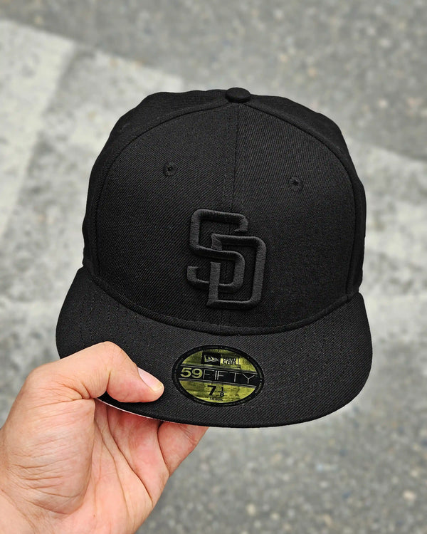 SAN DIEGO PADRES NEGRO BLACK & BLACK - vista alternativa