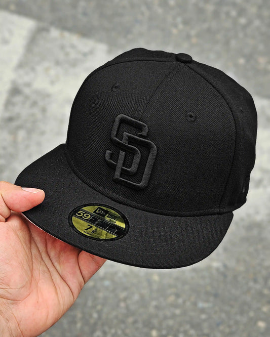 SAN DIEGO PADRES NEGRO BLACK & BLACK