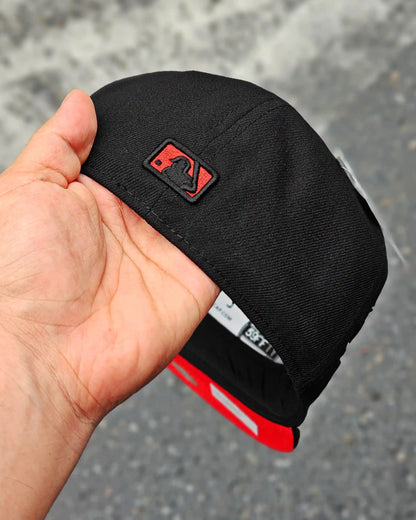 LOS ANGELES DODGERS NEGRO 60TH ANNYVERSARY VISOR ROJO