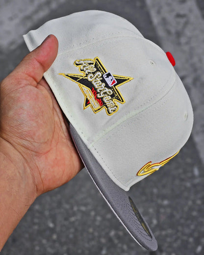 ATLANTA BRAVES CREMA ALL STAR GAME VISOR GRIS
