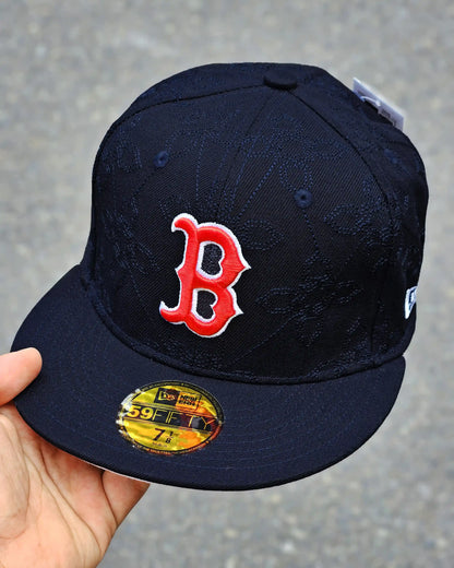 BOSTON RED SOX NAVY OTC PATTERN BORDADO