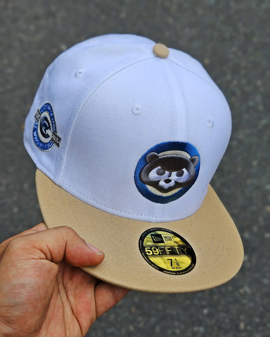 CHICAGO CUBS BLANCO VISOR BEIGE