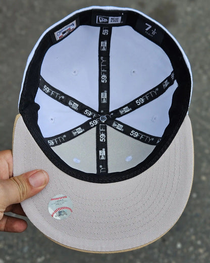 CHICAGO CUBS BLANCO VISOR BEIGE