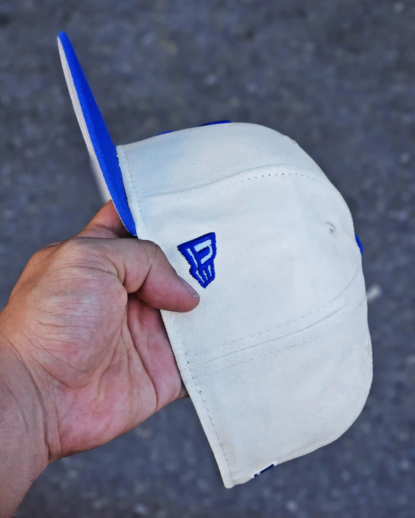 CLEVELAND INDIANS CREMA ALL STAR GAME 1973 VISOR AZUL