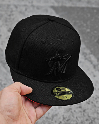 FLORIDA MARLINS NEGRO BLACK & BLACK