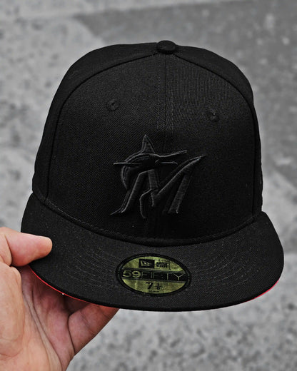 FLORIDA MARLINS NEGRO BLACK & BLACK