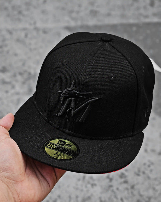 FLORIDA MARLINS NEGRO BLACK & BLACK