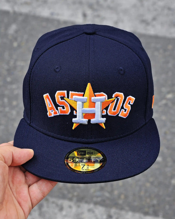 HOUSTON ASTROS NAVY OVERLAP - vista alternativa