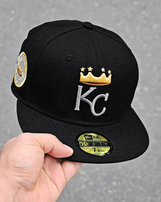 KANSAS CITY ROYALS NEGRO RAISED ROYALS DORADO