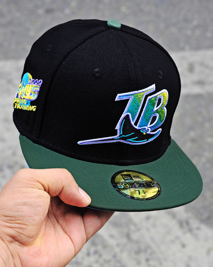 TAMPA BAY NEGRO SPRINGTRAINING 2000 VISOR VERDE