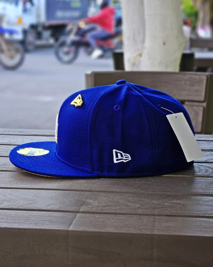 LOS ANGELES DODGERS AZUL NEW ERA DORADO