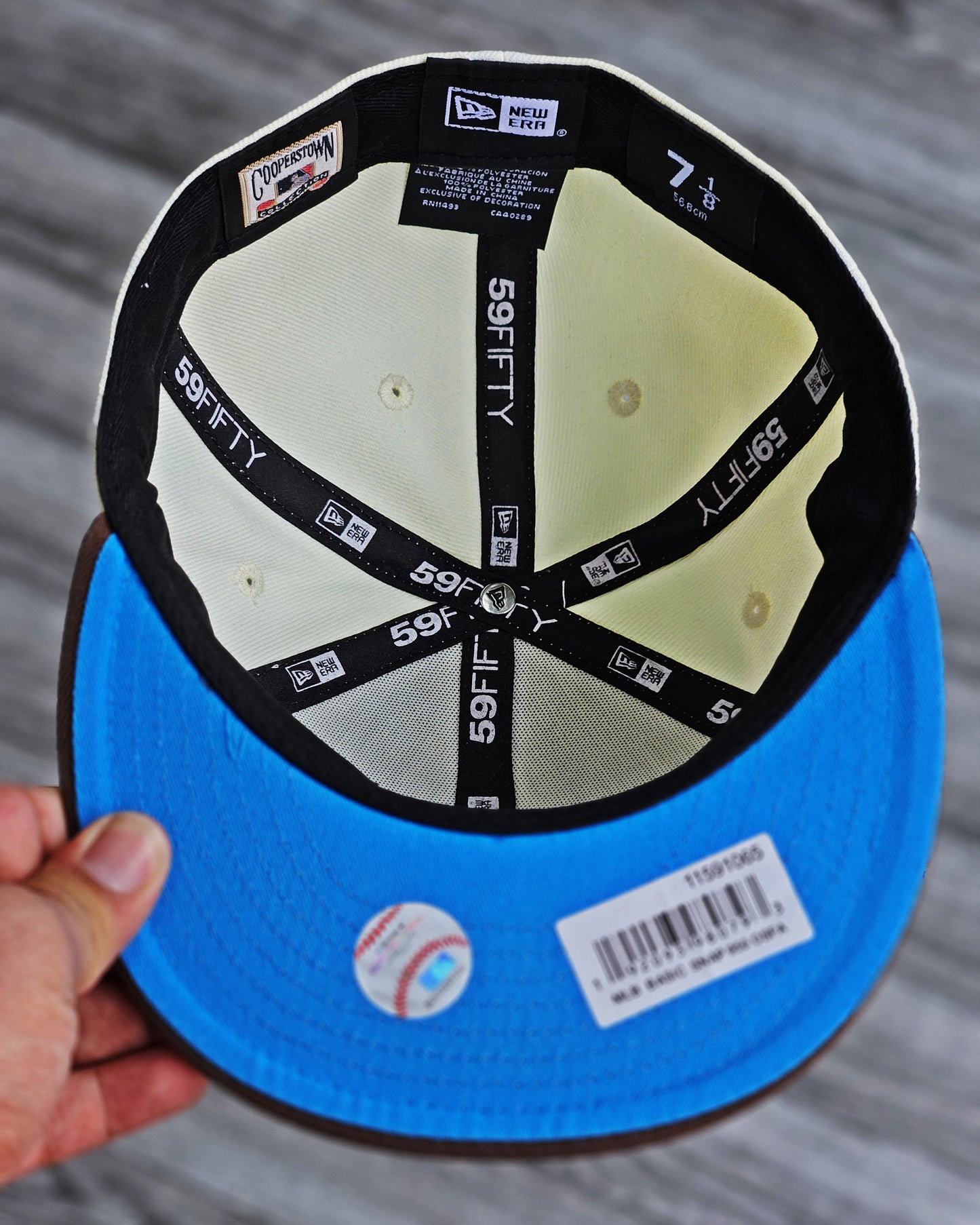 SAN LUIS CARDENALES CREMA BUSCH STADIUM VISOR CAFE