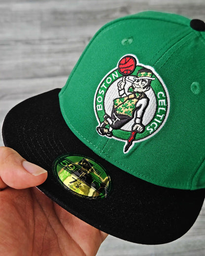 BOSTON CELTICS VERDE VISOR NEGRO