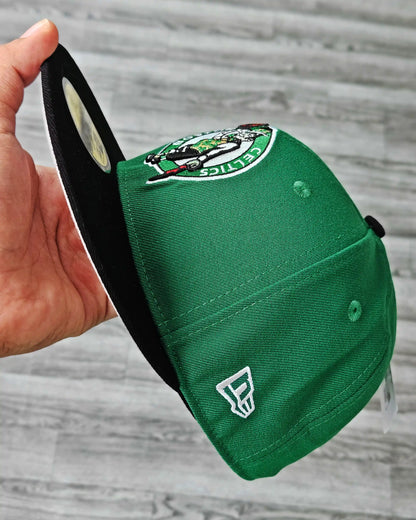 BOSTON CELTICS VERDE VISOR NEGRO