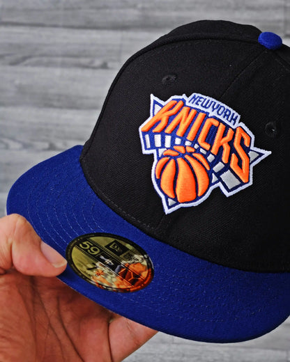 NEW YORK KNICKS NEGRO VISOR AZUL