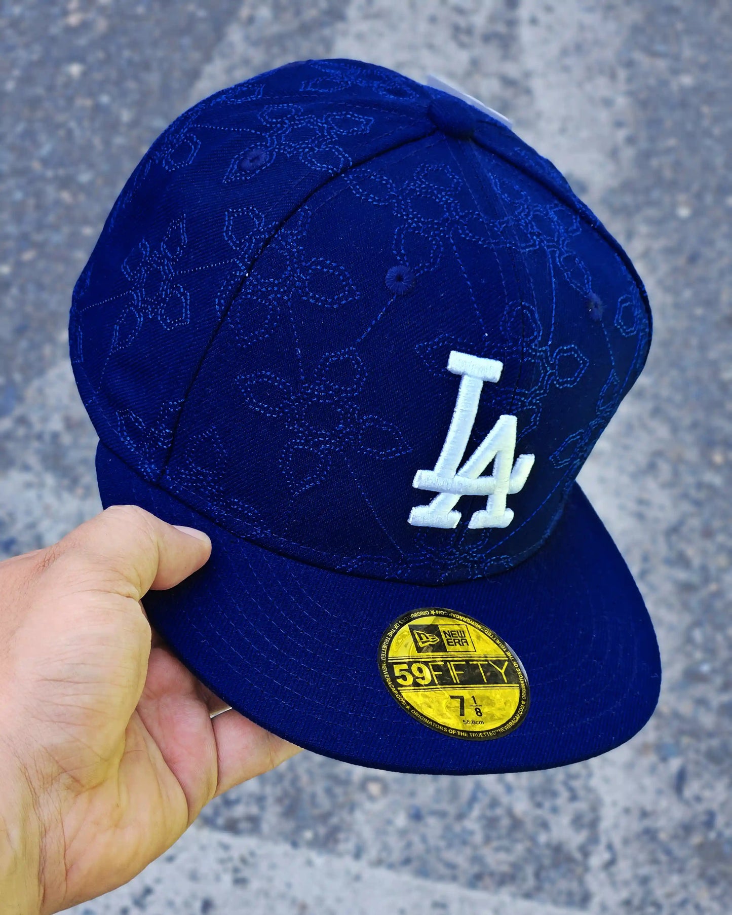LOS ANGELES DODGERS AZUL OTC PATTERN BORDADO