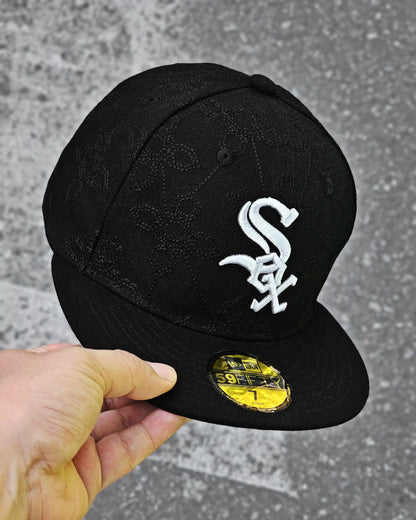 CHICAGO WHITE SOX NEGRO OTC PATTERN BORDADO
