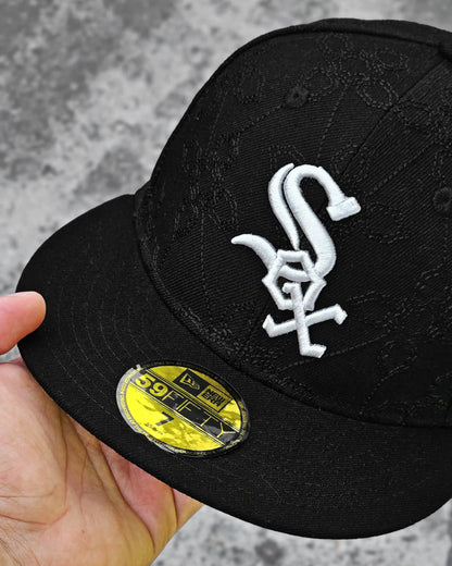 CHICAGO WHITE SOX NEGRO OTC PATTERN BORDADO