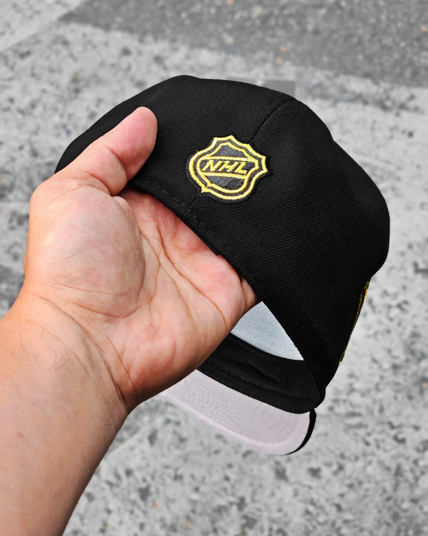 ANAHEIM DUCKS NEGRO 30TH ANNIVERSARY