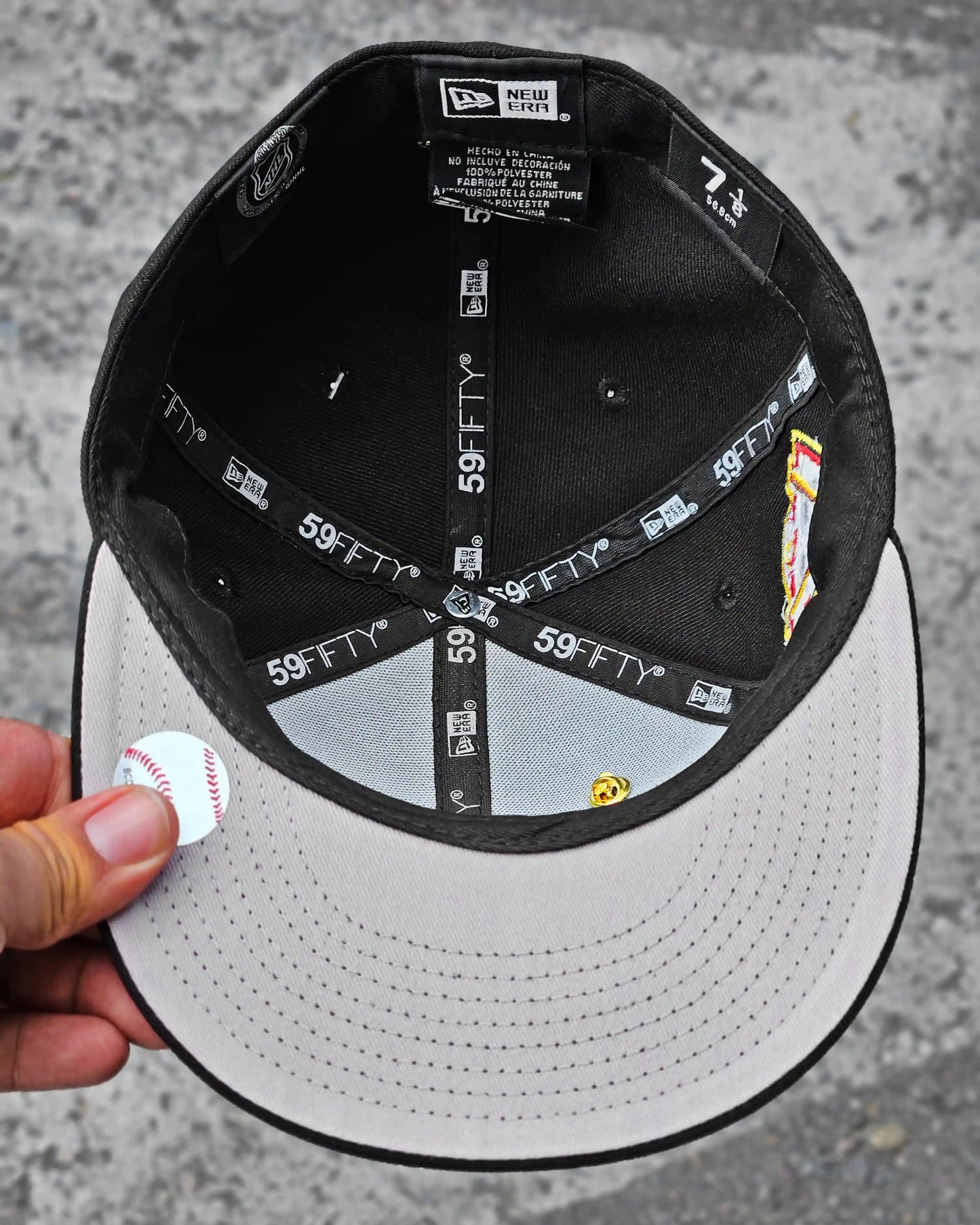 ANAHEIM DUCKS NEGRO 30TH ANNIVERSARY