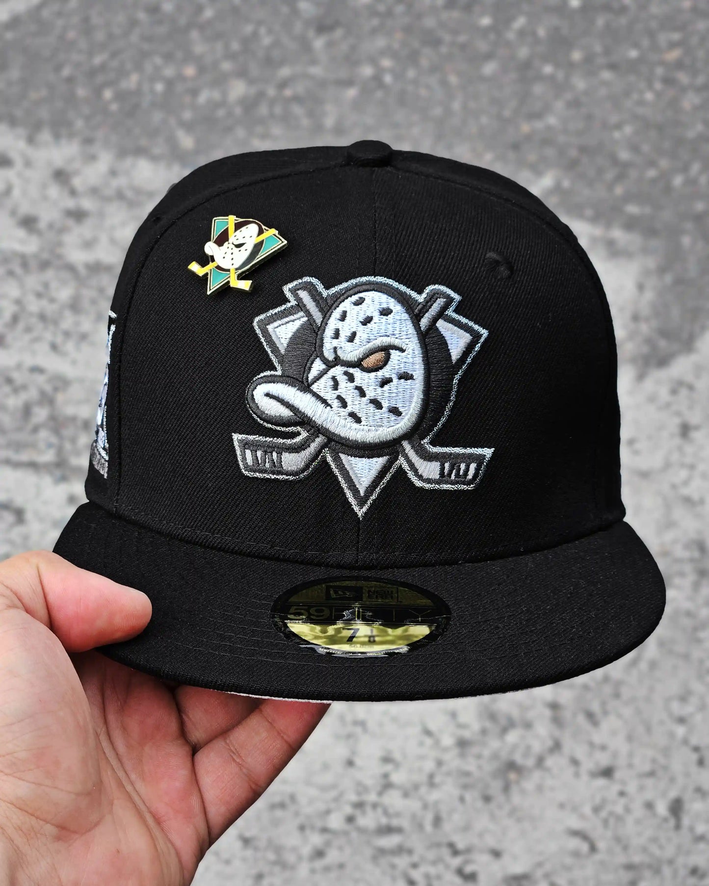 ANAHEIM DUCKS NEGRO MIGHTY DECADE SILVER
