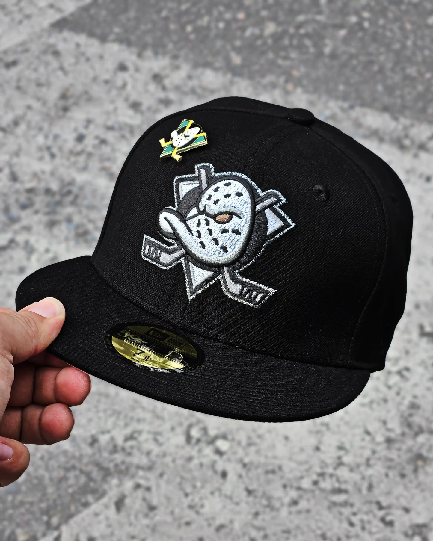 ANAHEIM DUCKS NEGRO MIGHTY DECADE SILVER