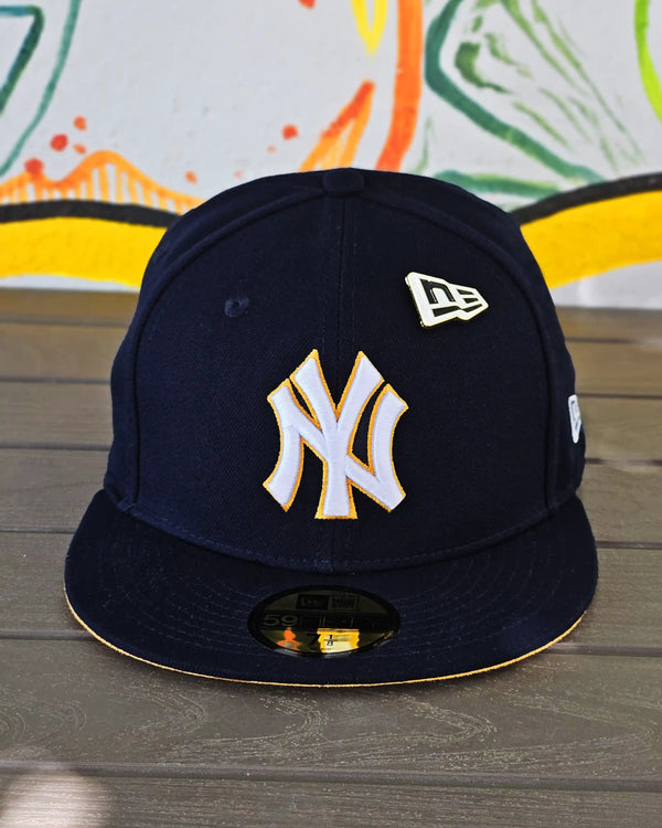 NEW YORK YANKEES NAVY NEW ERA DORADO - vista alternativa