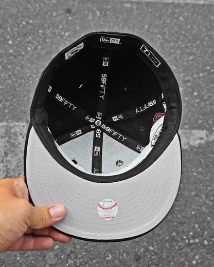 NEW YORK YANKEES NEGRO WORLD SERIES 2024 LOGO PLATEADO