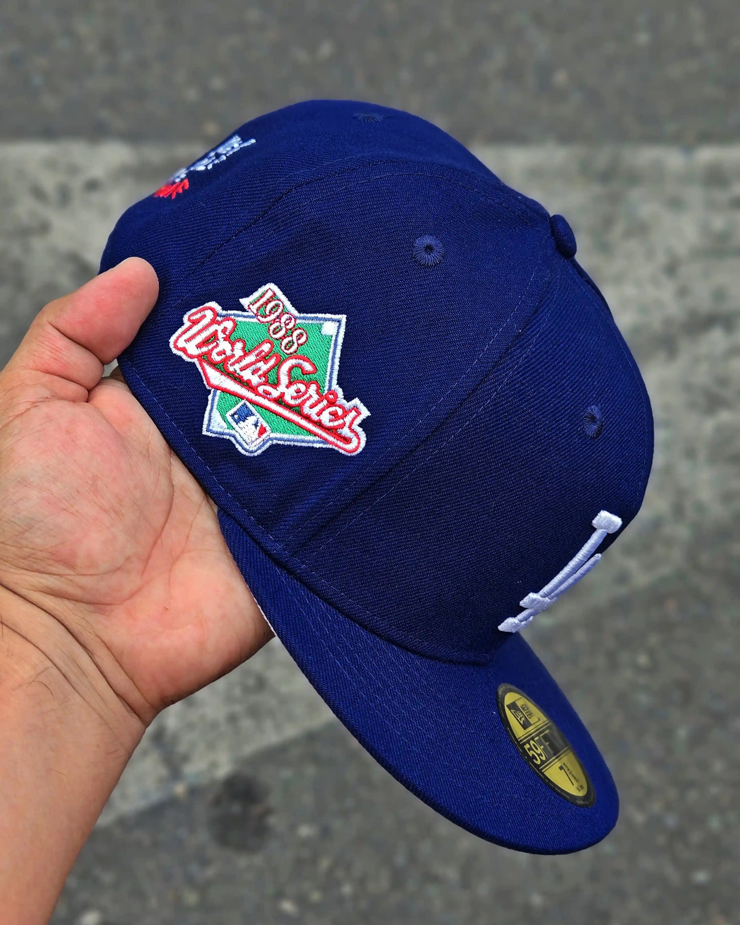 LOS ANGELES DODGERS AZUL HUSTLE AND LOVE = GAME