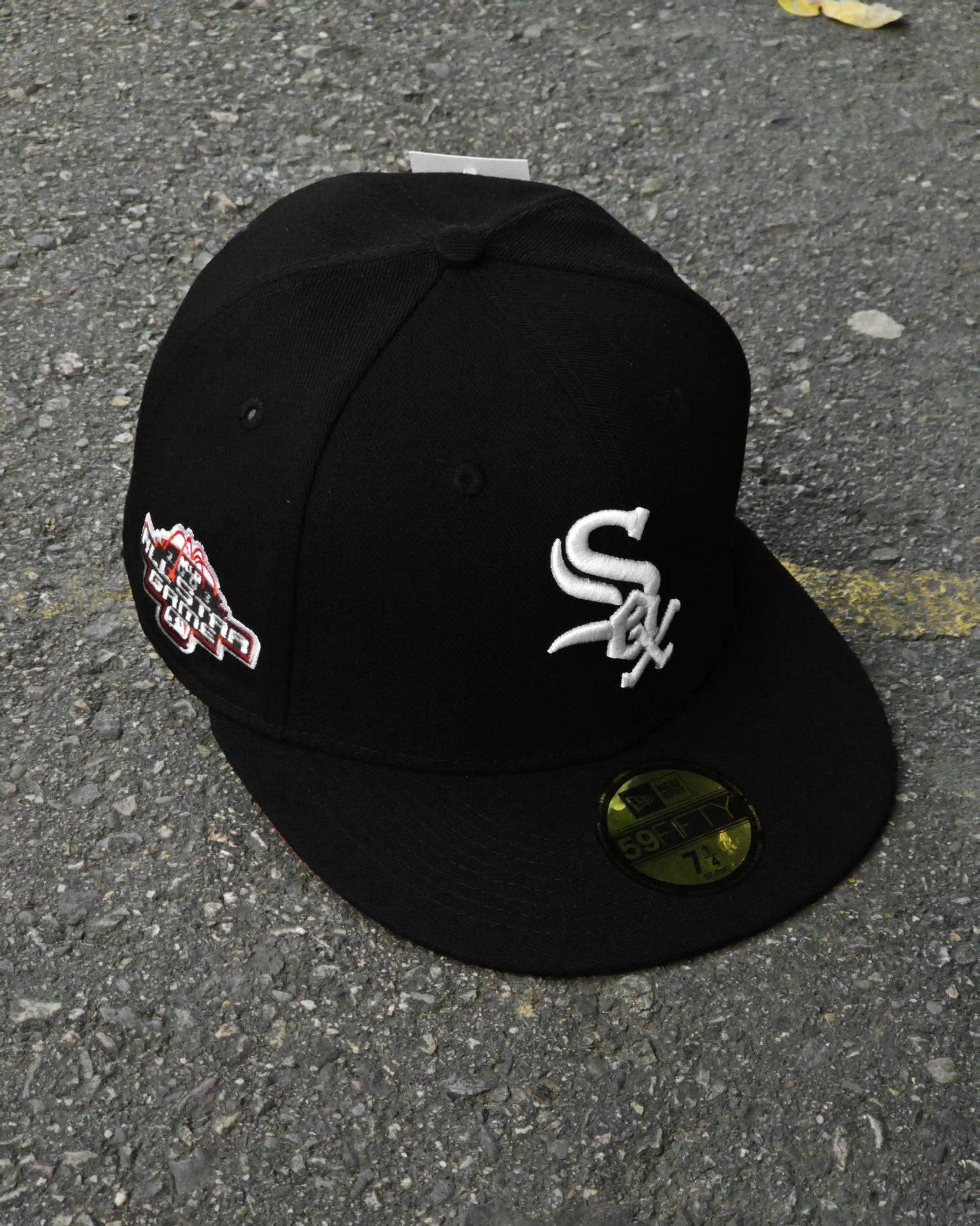 CHICAGO WHITE SOX NEGRO ALL STAR GAME 2003 visor ROJO