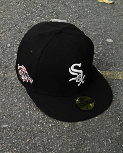 CHICAGO WHITE SOX NEGRO ALL STAR GAME 2003 visor ROJO
