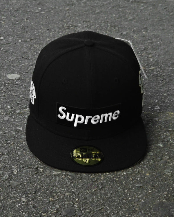 SUPREME EXCLUSIVE NEGRO JERSEY LOGO BOX - vista alternativa