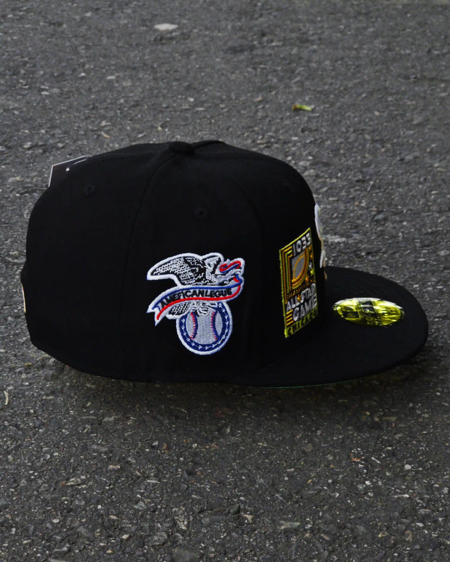 CHICAGO WHITE SOX NEGRO NEW ERA DAY PATCHES