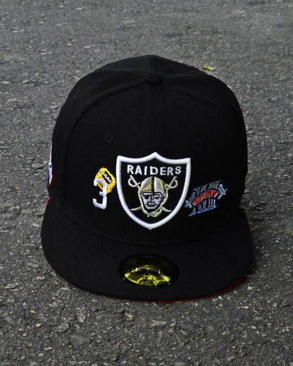 LAS VEGAS RAIDERS NEGRO 3X SUPERBOWL CHAMPIONS