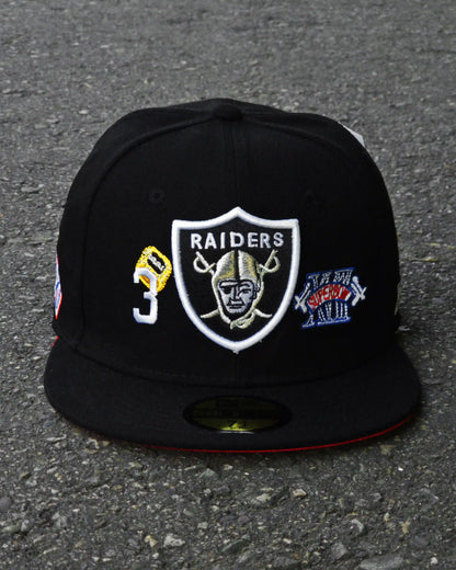 LAS VEGAS RAIDERS NEGRO 3X SUPERBOWL CHAMPIONS