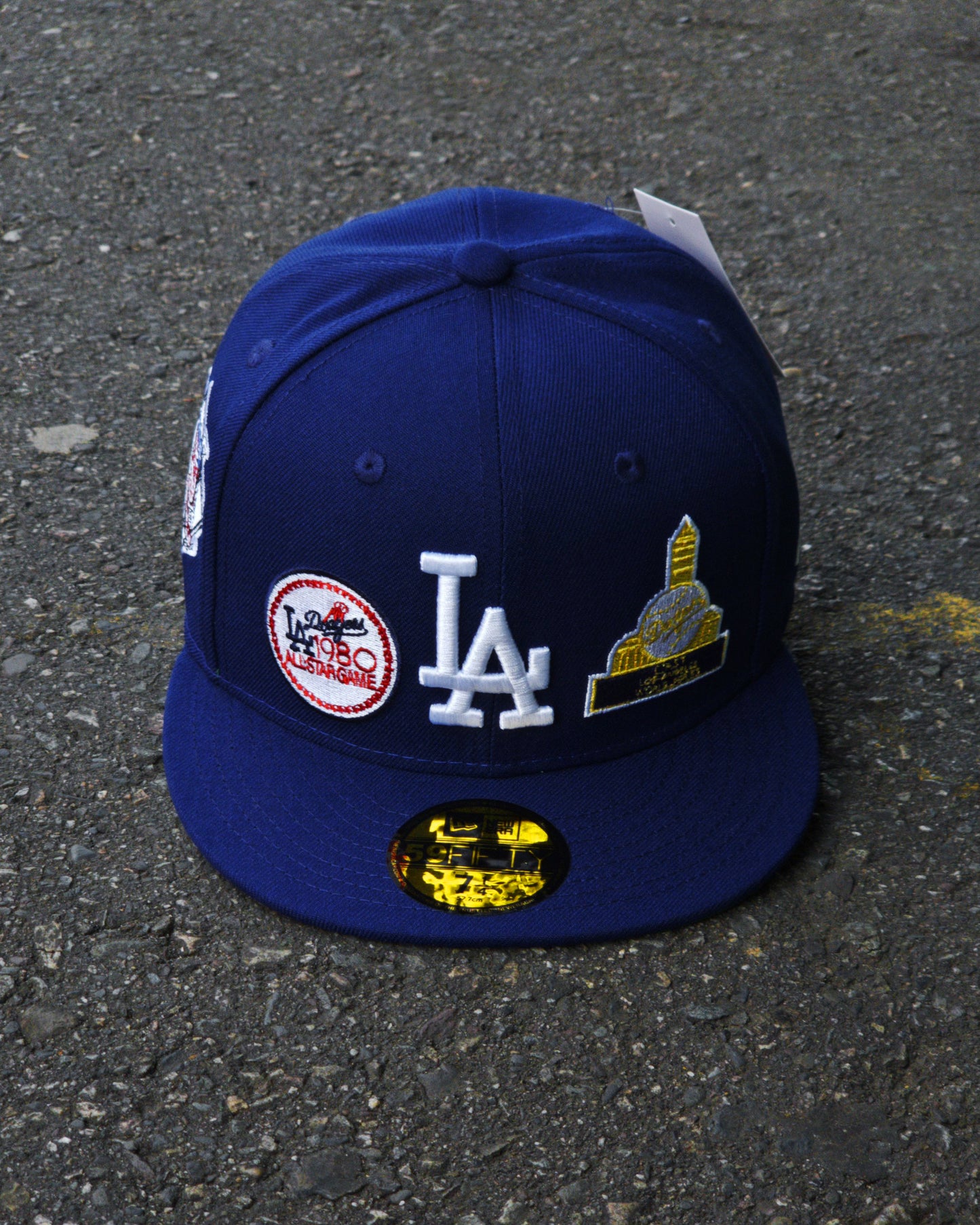 LOS ANGELES DODGERS AZUL NEW ERA DAY PATCHES